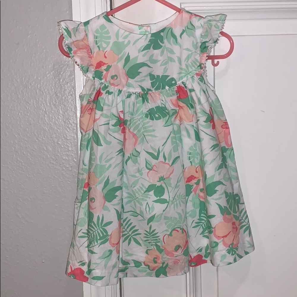Floral Janie and jack dress in good conditions